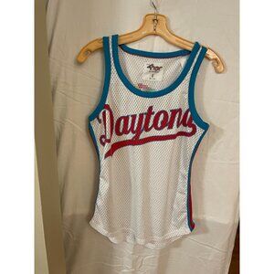 Daytona International Speedway Women's Mesh Jersey Tank Top By G-III 4Her By Car